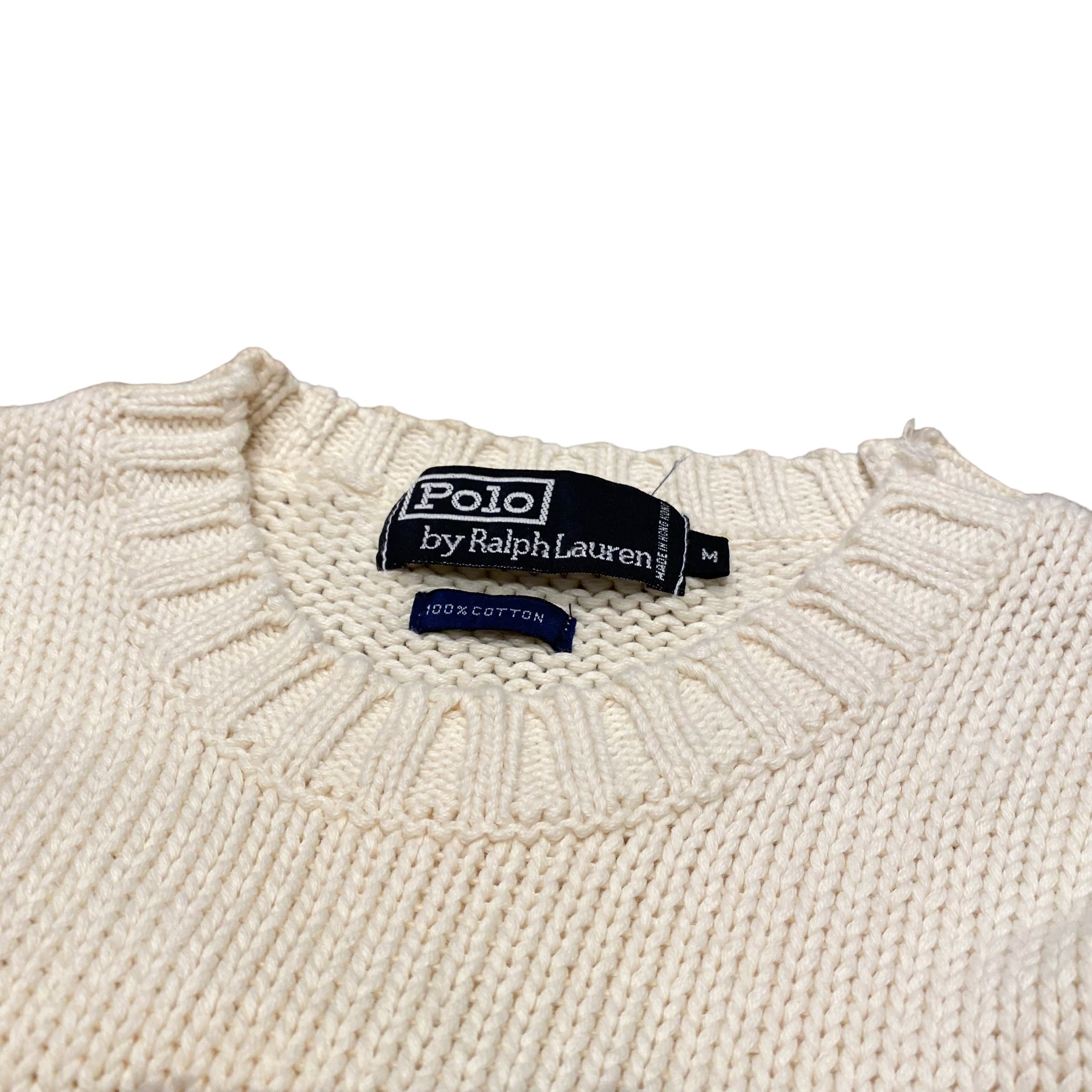 Vintage polo knit