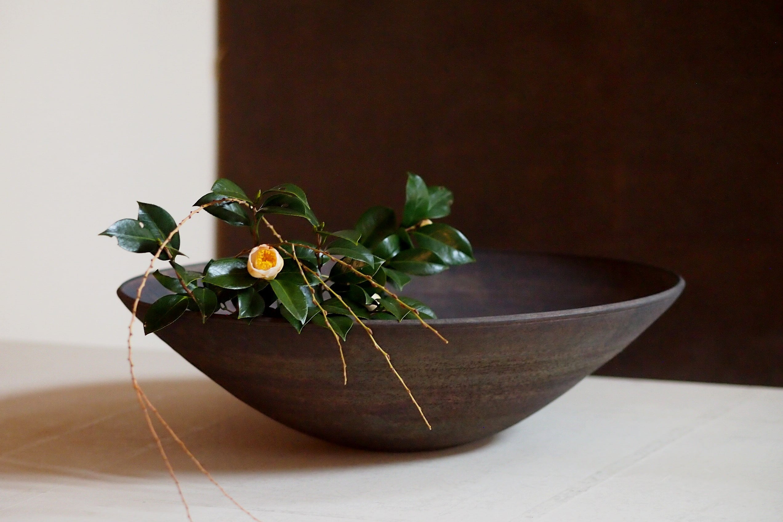 伊藤環 錆銀彩コンタクト大鉢 | 陶屋なづな