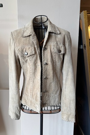 and more ヴィンテージスエードレザーウェスタンジャケット