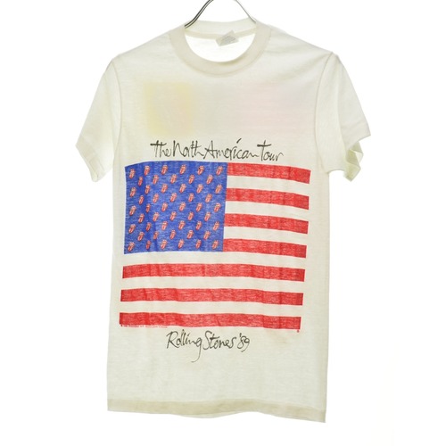 VINTAGE / ヴィンテージ 80s THE ROLLING STONES NORTH AMERICAN TOUR 1989 ローリングストーンズ 半袖Tシャツ