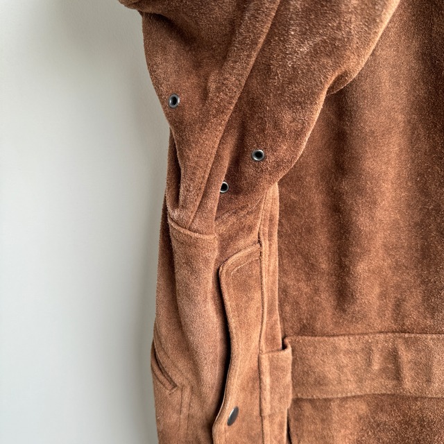 Ralph Lauren Polo Country レザーハンティングジャケット 80s レザー ヴィンテージ古着 画像14