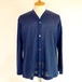 Premiere Linen V Neck Cardigan　Navy