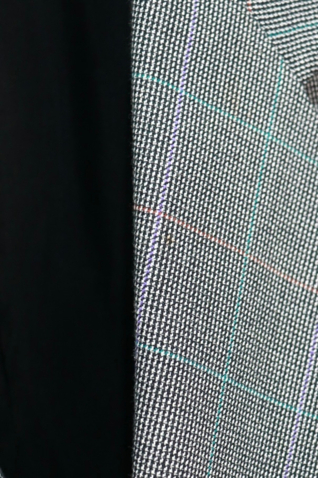 Christian Dior check pattern double tailored jacket