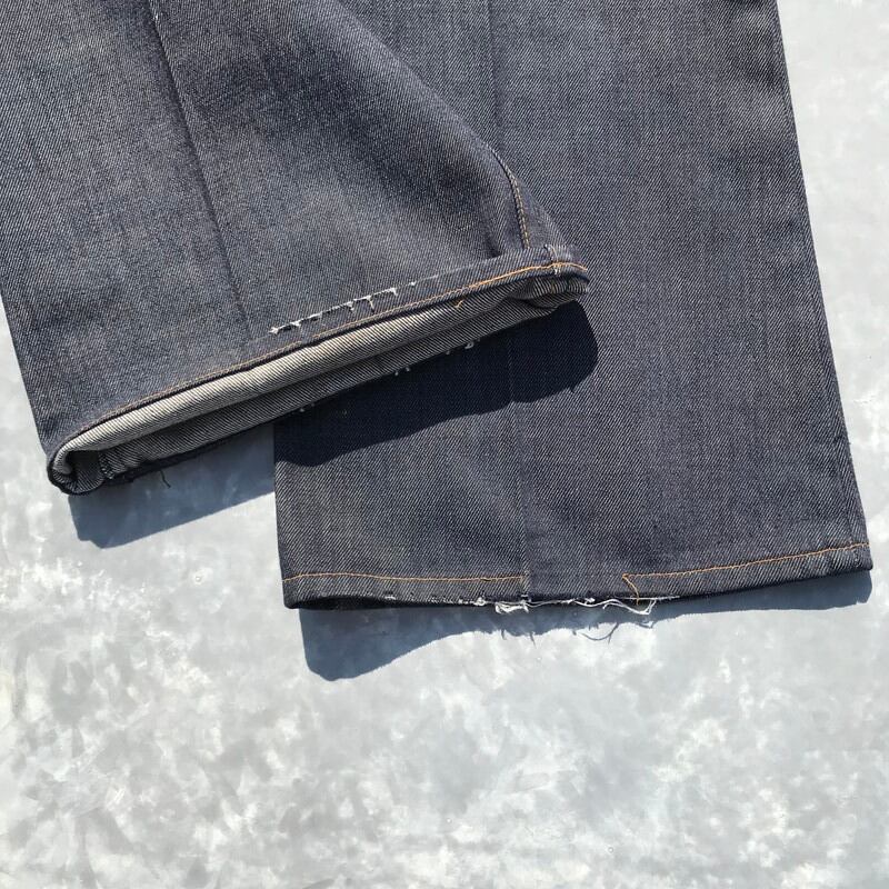 70's LEVI'S リーバイス 519 スタプレ デニム オレンジタブ Big E 刻印
