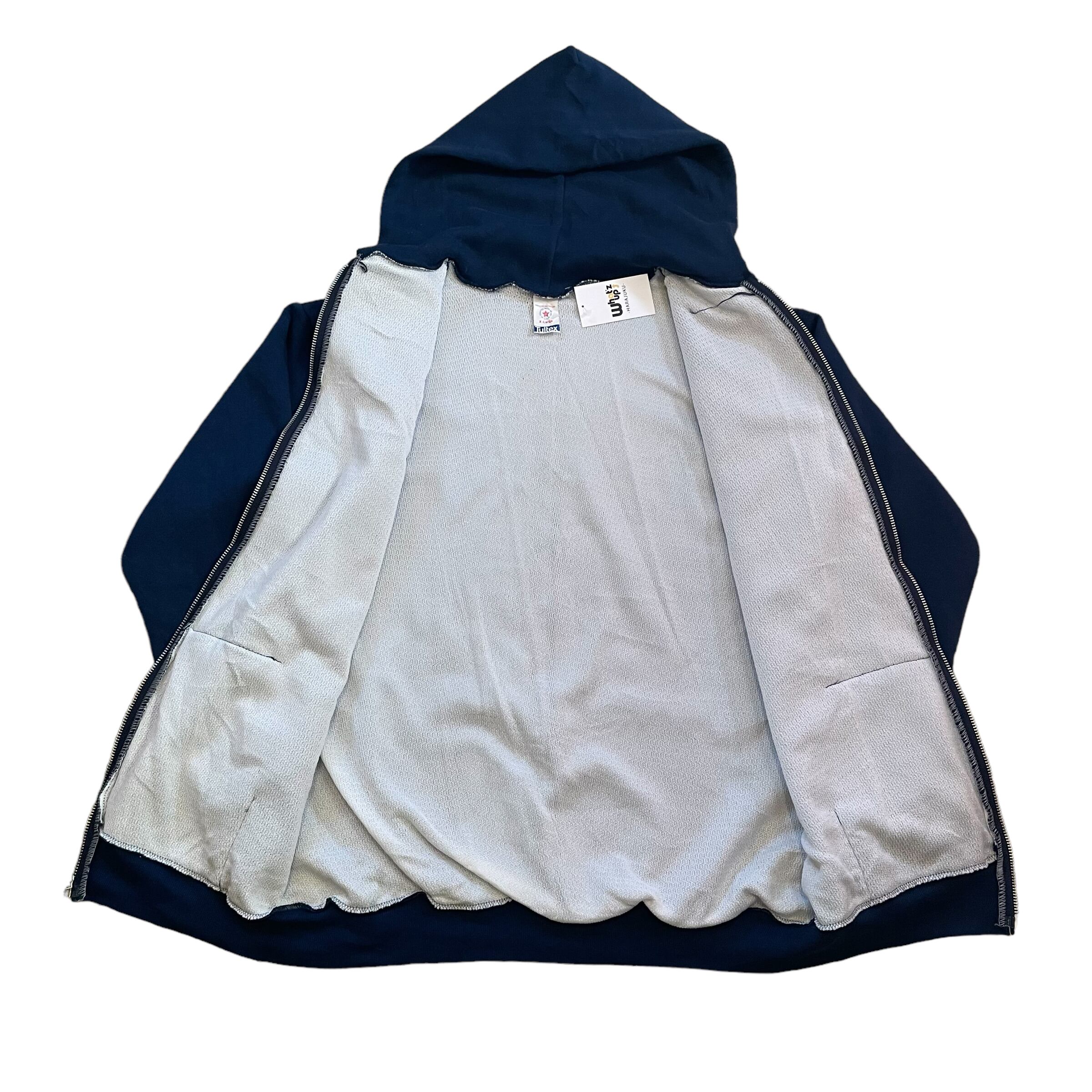 70s TULTEX thermal sweat zip hoodie What’z up