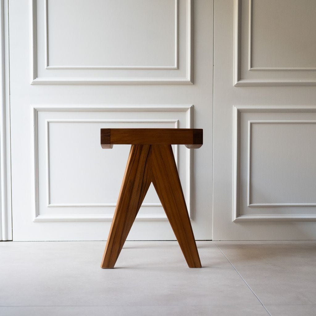 PH34 Low Stool Teak / PH34 ロースツール チーク ピエール