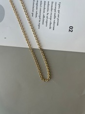 ハートチェーンネックレス