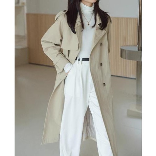 casual trench coat N30084