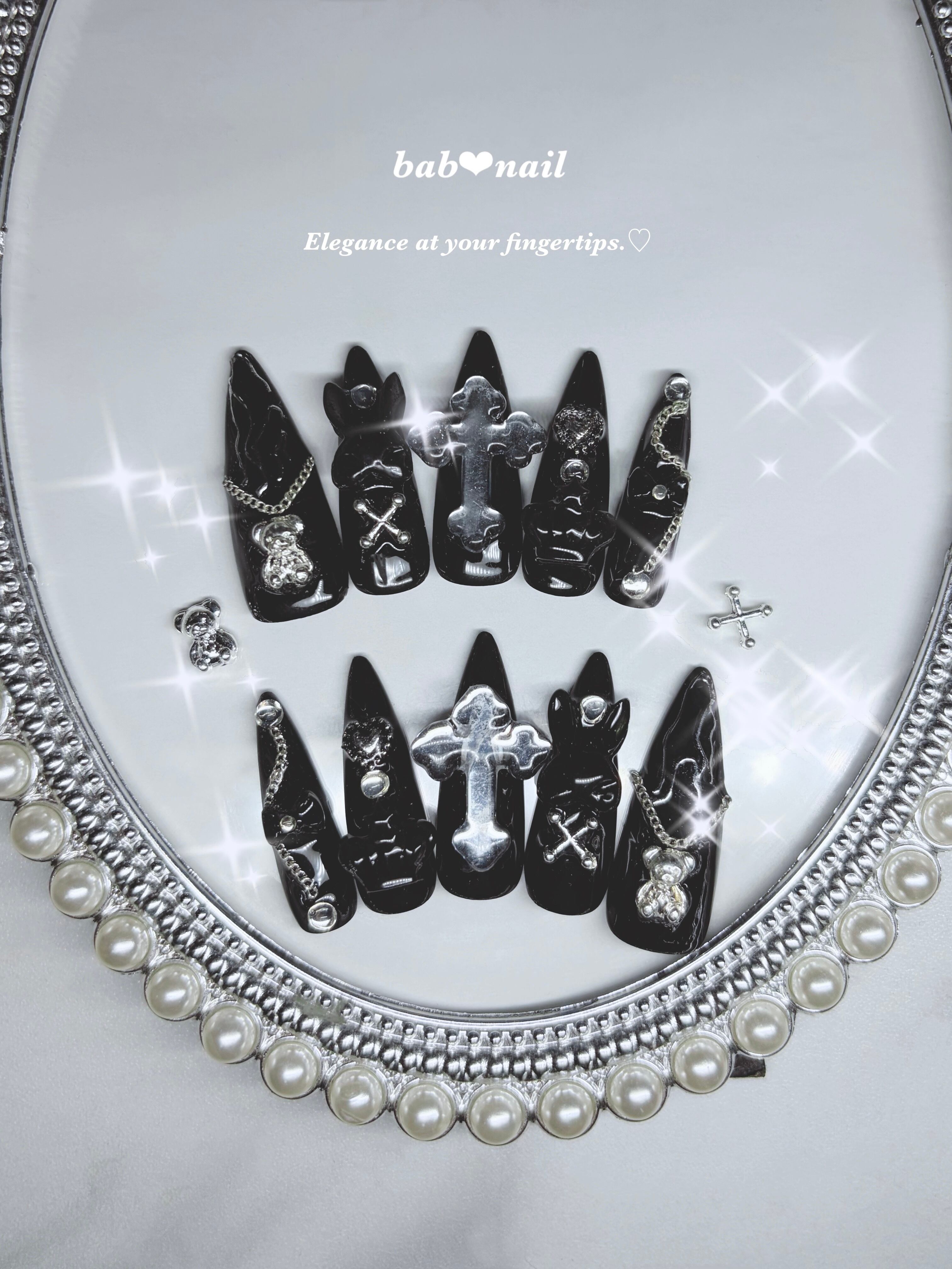 ♡×サブカル地雷系ネイルチップ×♡ | bab❤︎nail Jewelry