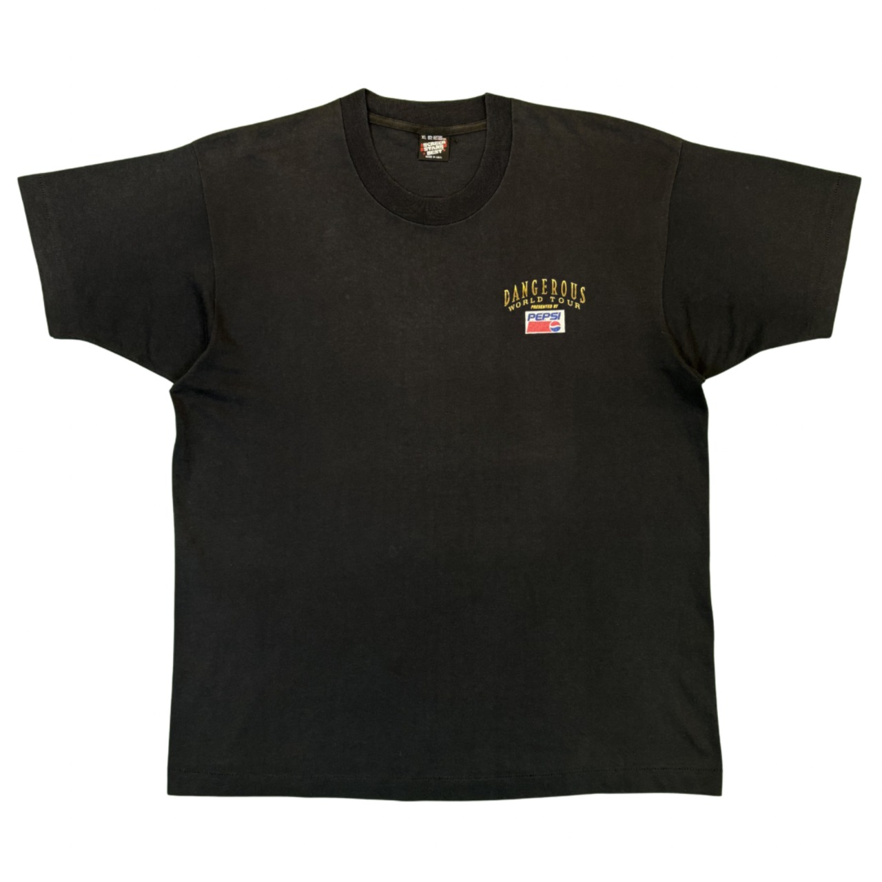 80's MICHAEL JACKSON DANGEROUS WORLD TOUR PREDRNTED BY PEPSI T