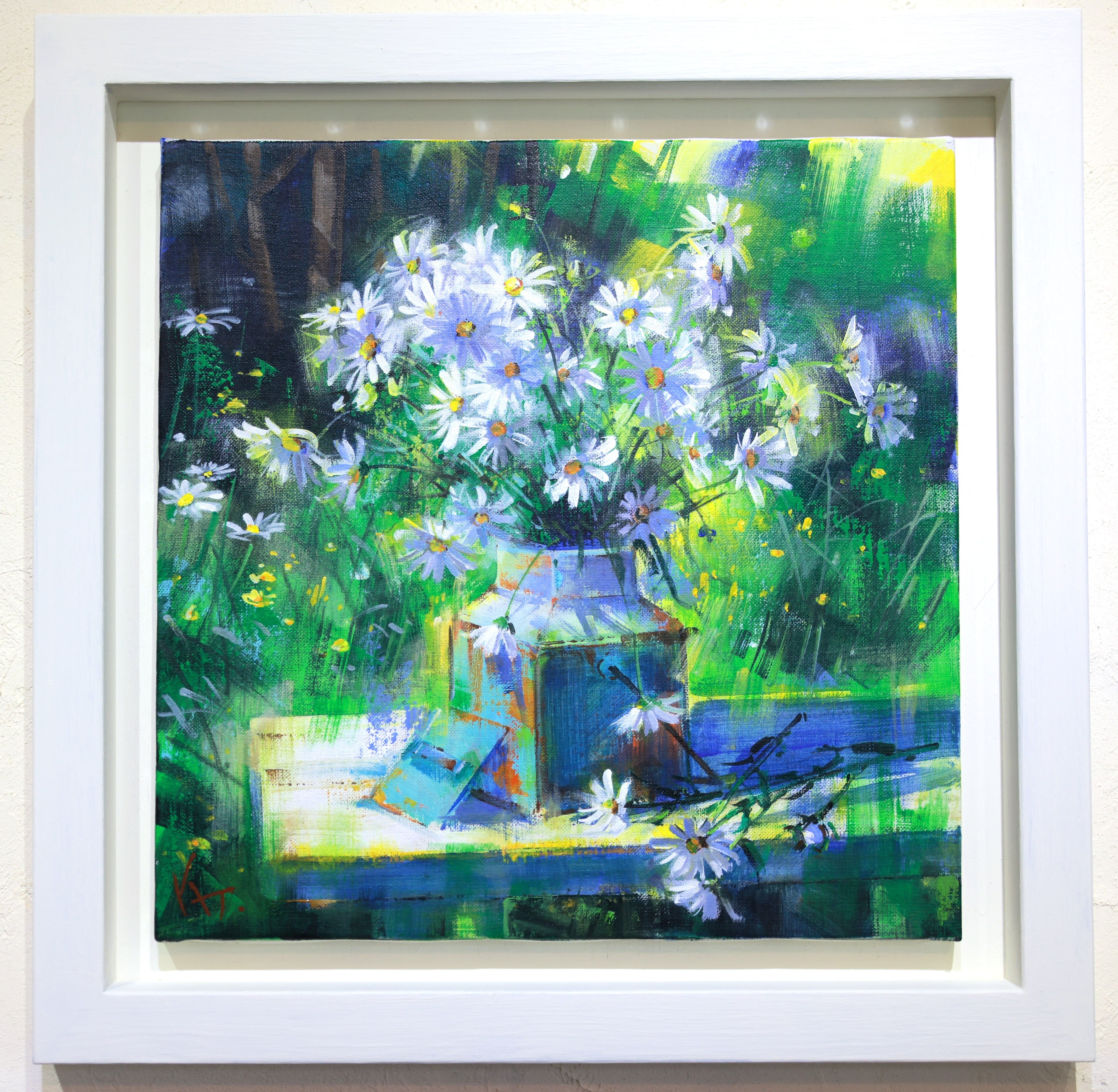 五月の庭で -In the garden in May- S4 | 洋画家 田中清 ギャラリー