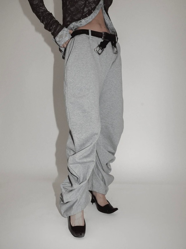 【26AW | WOMEN】POOLDE プールデ / スウェットパンツ /Liquid Sweat Pants　PLD-26AW-PT03