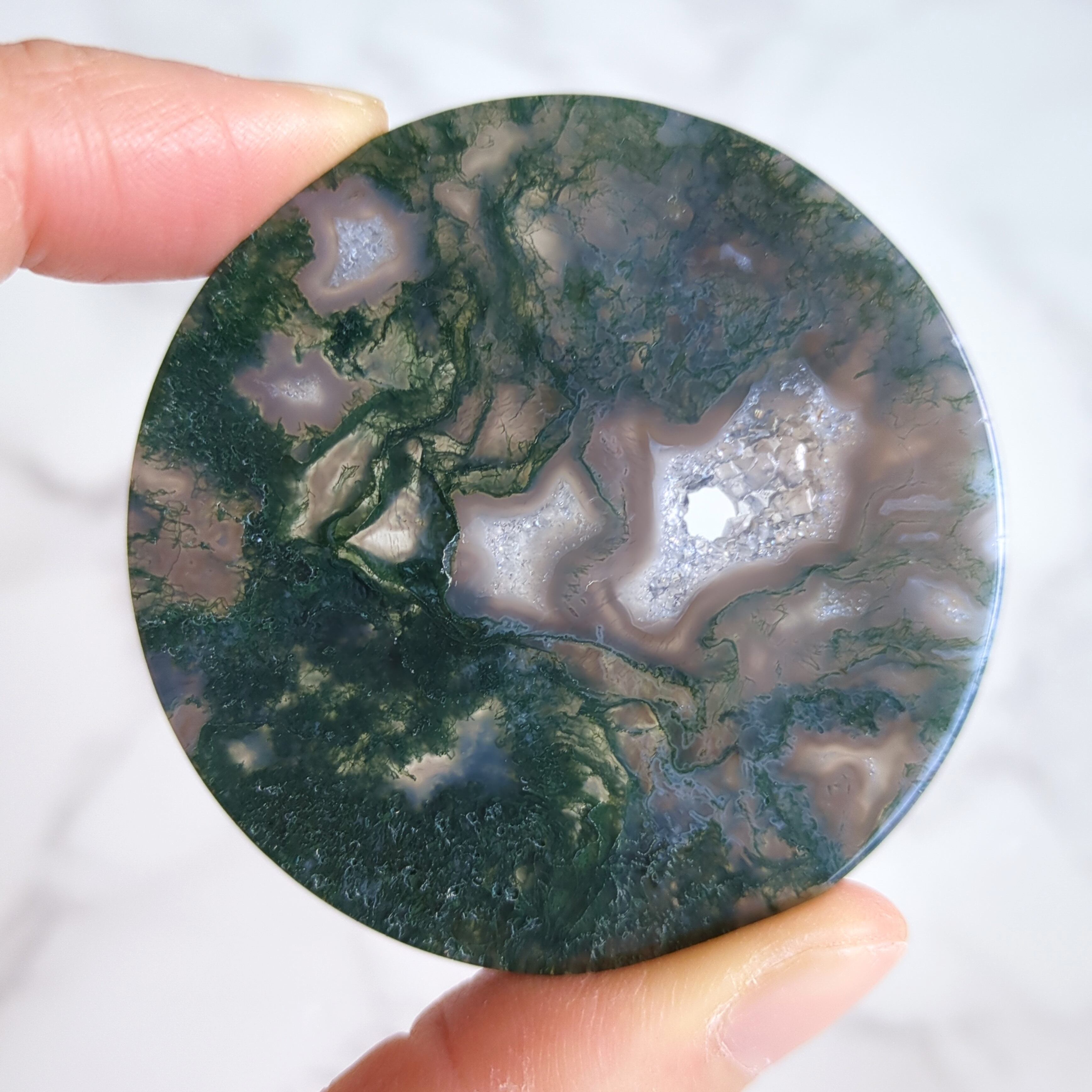 レッドモスアゲートのスフィア Φ54mm | ほしあかり 天然石のお店