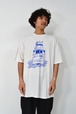 90s USA製 Hanes "船" print T-shirt