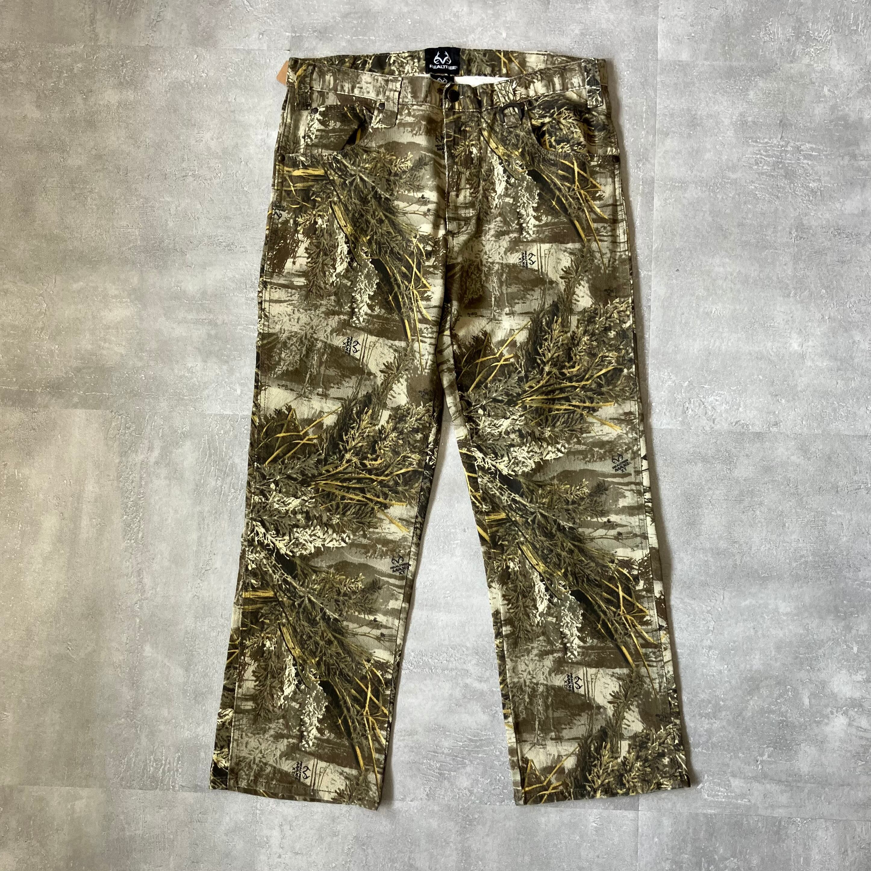 《実寸w34l28》REALTREE リアルツリーパンツ No.3490