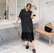 【大きいサイズL-4XL】【春夏新作】ファッションワンピース#sbiot-650087