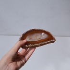 茶色い石のジュエリートレイ