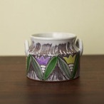 SWEDEN LAHOLM TULIP PATTERN VASE