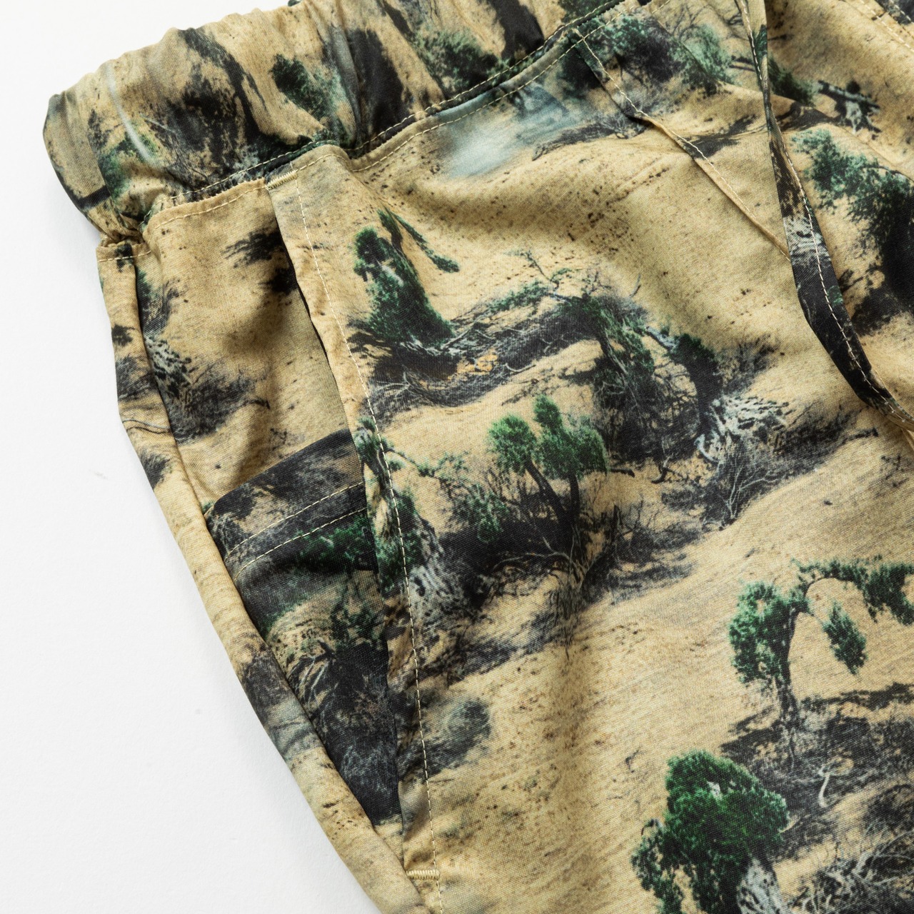 meanswhile Pin Tuck Easy Trousers