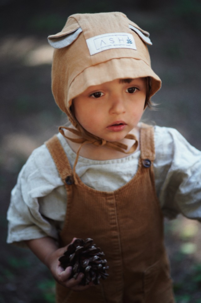 即納)Honey BEAR BONNET(ASH generation)straight×neutral | CALLOW