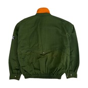 SINA COVA シナコバ  ジップアップ ナイロンジャケット L/グリーン オレンジ/vintage