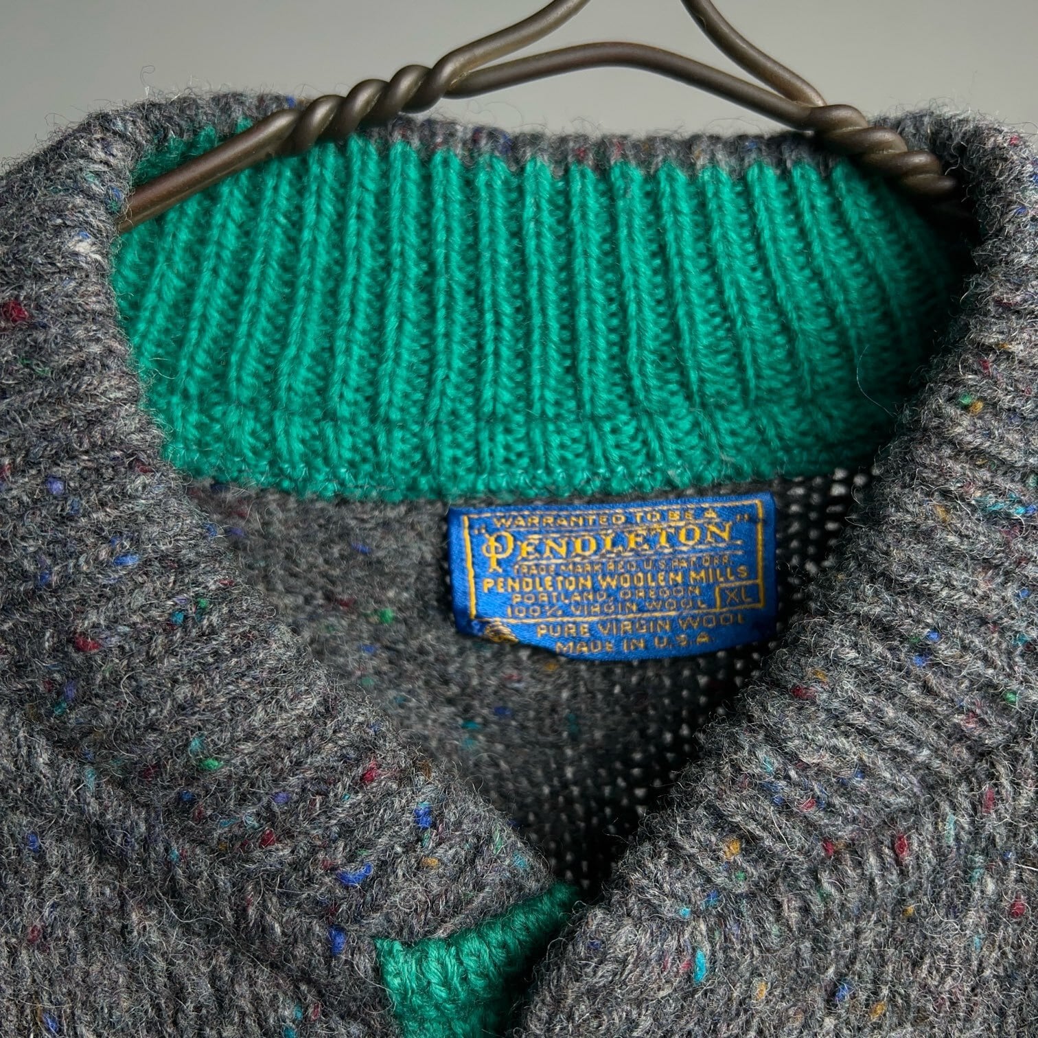 70's~80's PENDLETON WOOL KNIT SWEATER 70年代 80年代 ペンドルトン