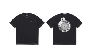 Last Resort AB & Spitfire SWIRL TEE BLACK