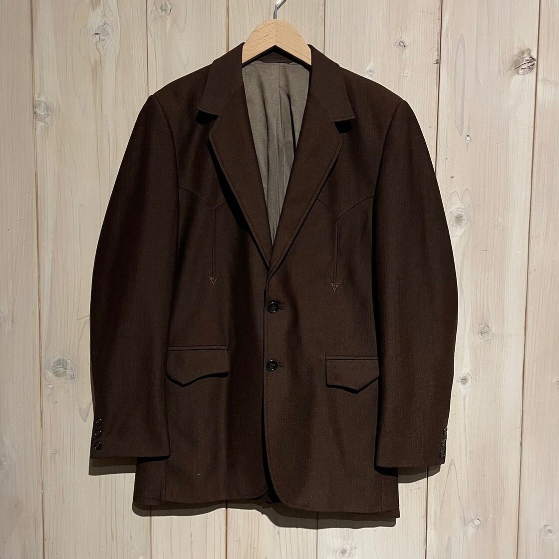 a.k.a.C.a.k.a vintage】Special Brown Color Vintage Loose Western 