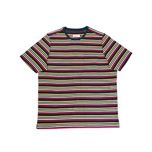 Mサイズ/POP TRAIDING COMPANY/ポップトレーディングカンパニー/striped pocket t-shirt