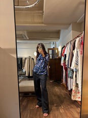 【selected items】”LIVINGTONE（リヴィントーン）DMITRI - Crease Stitch High Waist Straight Leg