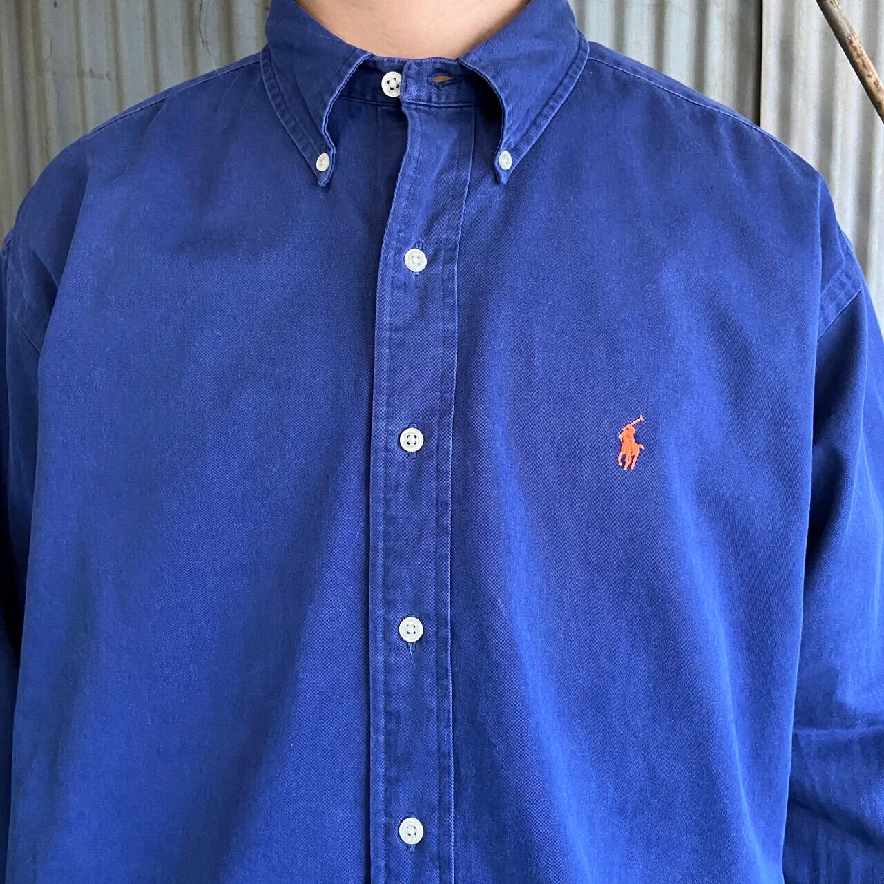 Ralph Lauren ラルフローレン BLAKE 長袖 コットンツイル ボタンダウン