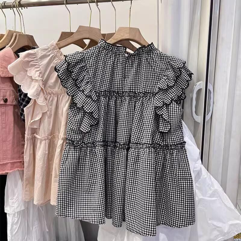 butterfly sleeve tops《2color》