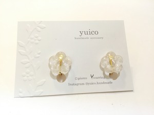 yuico お花のイヤリング
