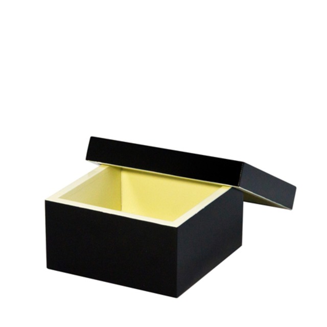 正角ジョイントボックス 黒内白 S ハーフ