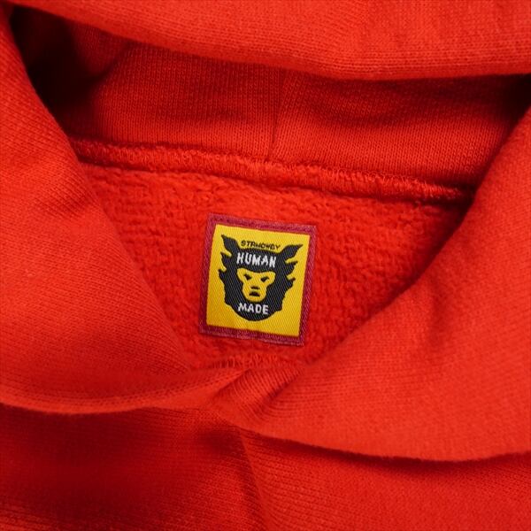 S HUMAN MADE RABBIT パーカー HOODIE RED Human Made Rabbit Oversized Pullover Red Hoodie | Human made