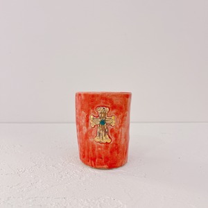 【Koyomi Yanagimoto】陶器／cross ペンホルダー③