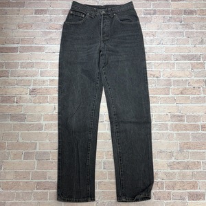 Ⓚ 1980s LEVI'S 26501-1157 DENIM PANT BLACK W'S