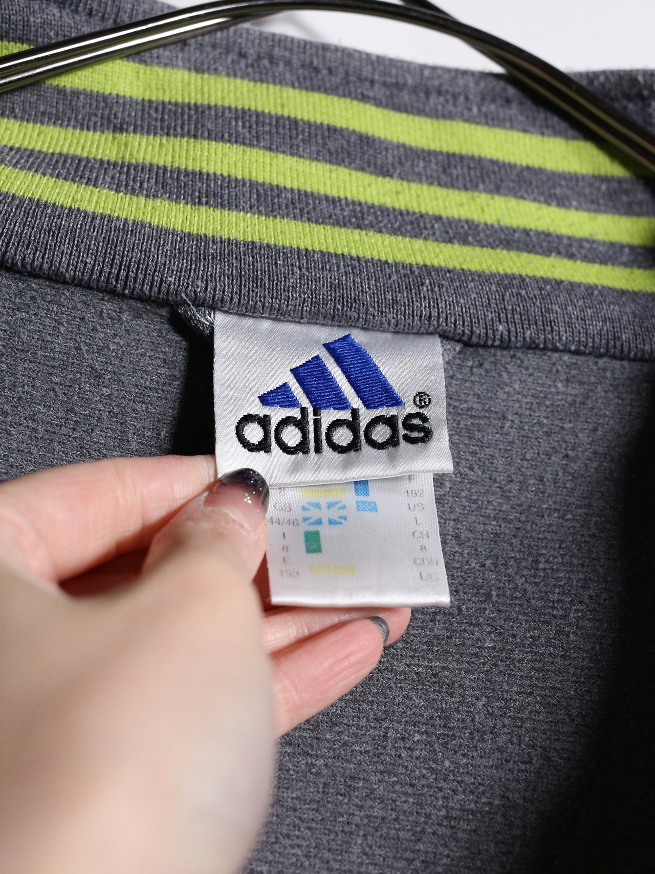 "adidas" multi 3-stripes and back logo design track jacket - 17