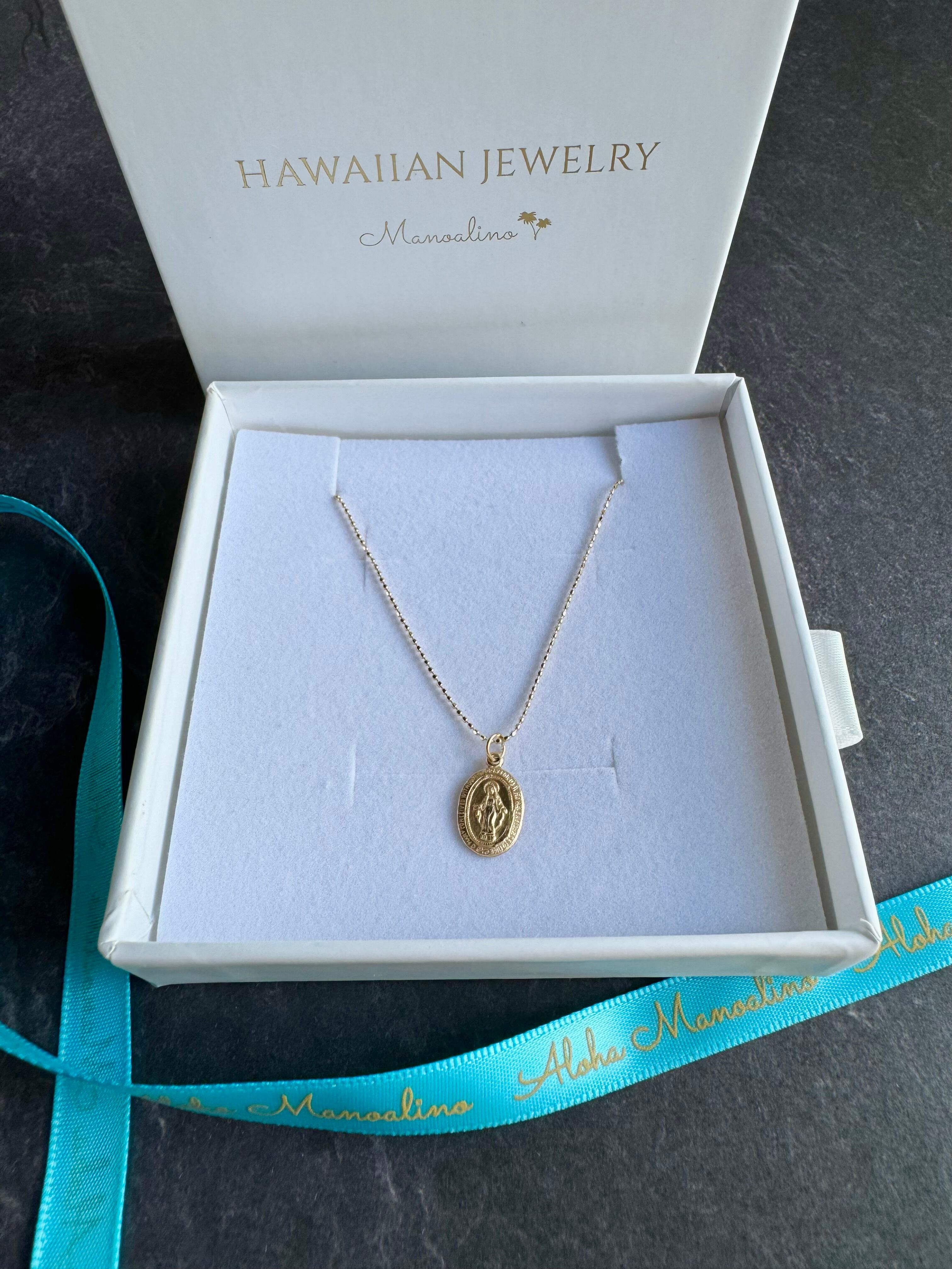 K10】MARIA necklace(マリア不思議のメダイネックレス) | Manoalino 