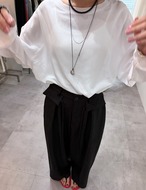 【新作5％OFF・3日間】2Pocket Pin-tuck Wide Slacks_3colors
