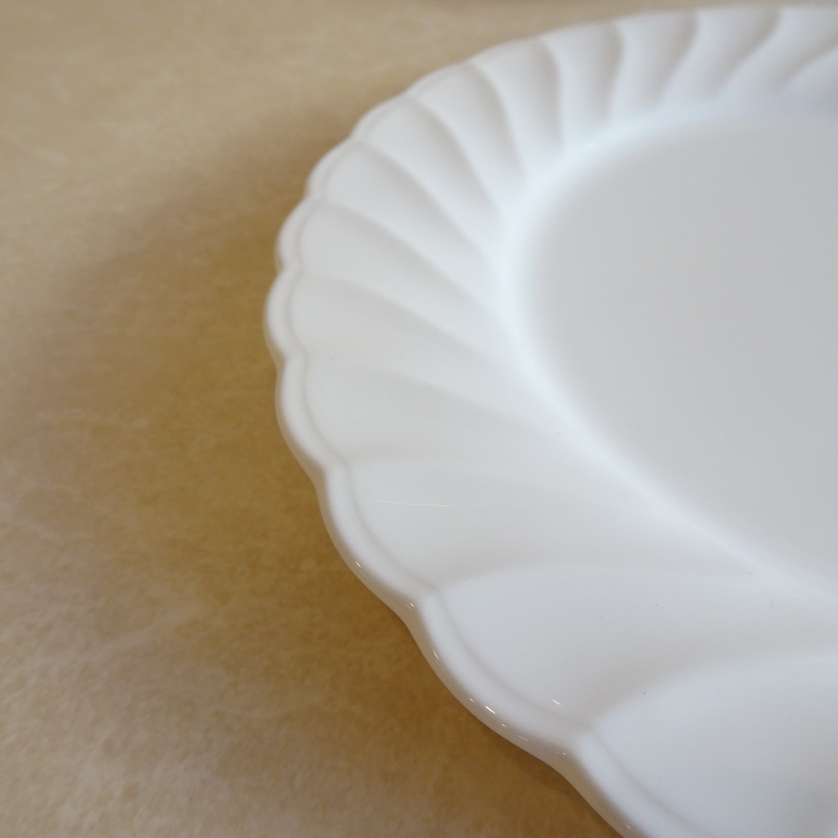 ノリタケ 白いプレート（未使用） | 純喫茶家具の村田商會