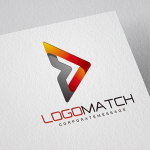 未来的かつダイナミックなBのロゴ