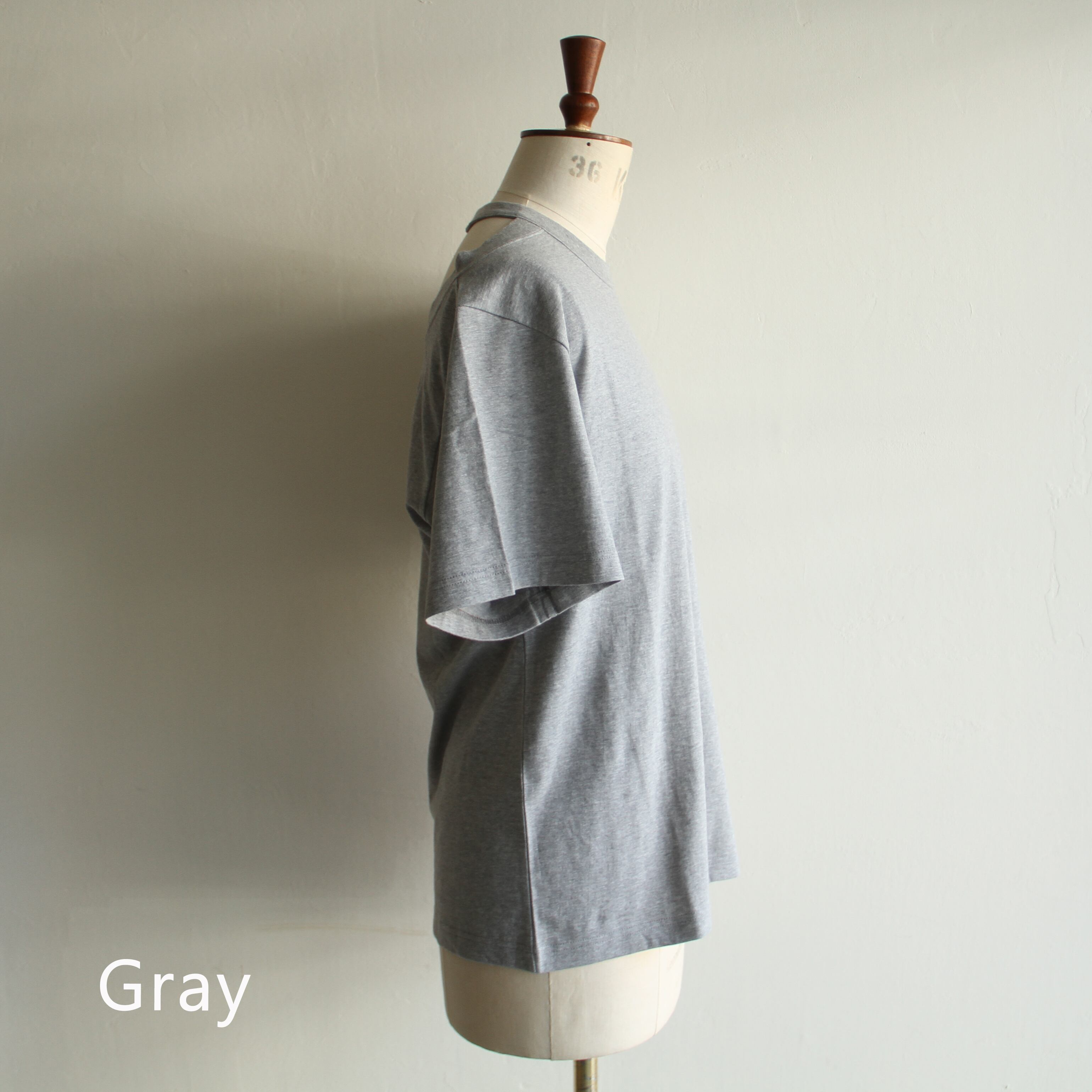 INSCRIRE Raffi Gauze 2-Way T-Shirt | Terminal