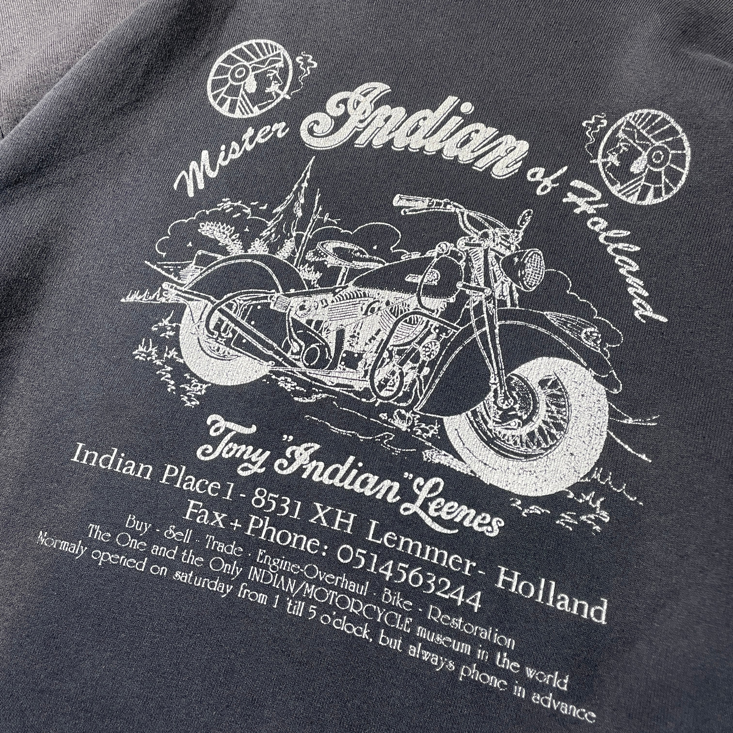 Indianmotorcycle  ヴィンテージ　ブラックデニム　ワイドパンツ