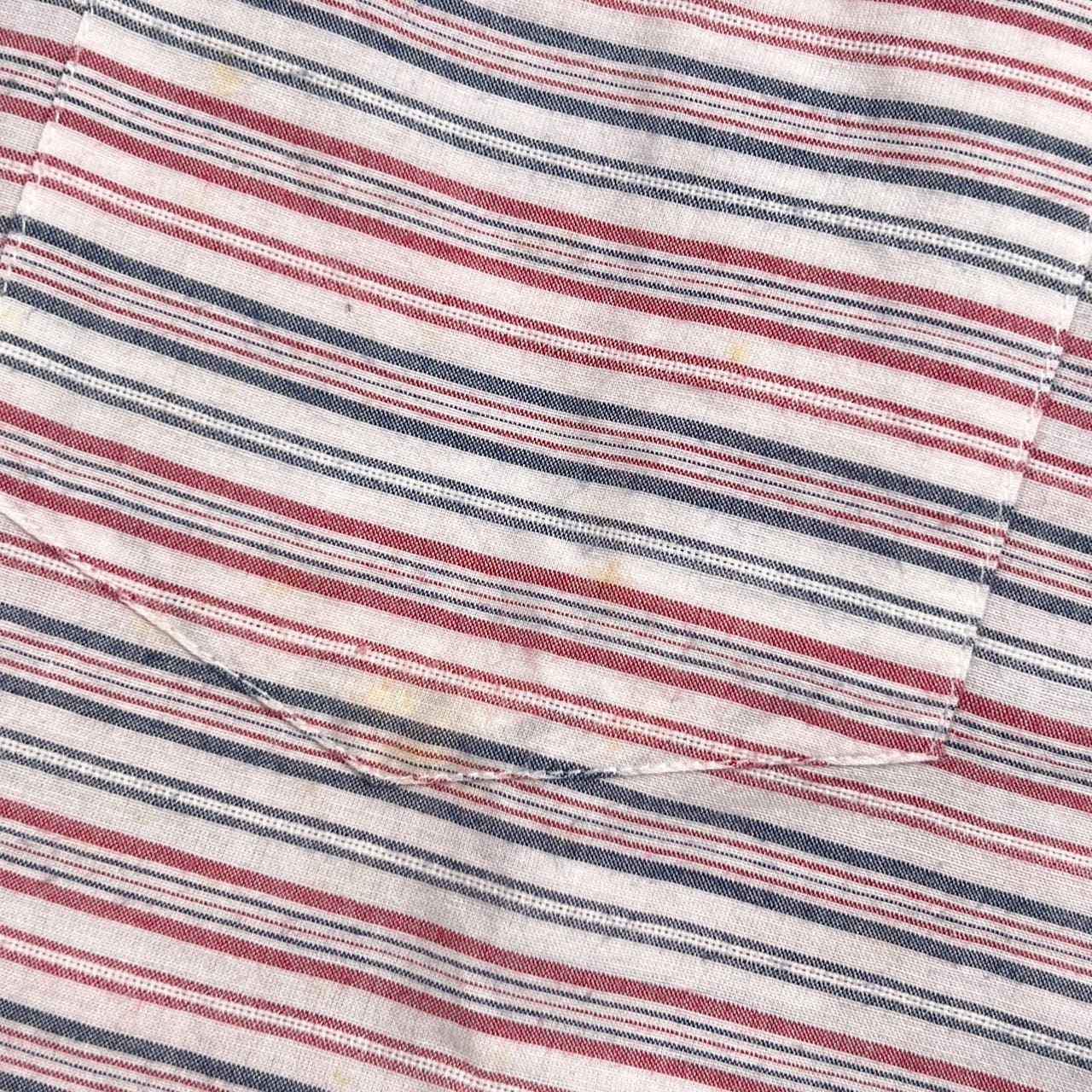 Crocodile クロコダイル JAPAN FABRIC ボーダー 長袖 シャツ M /メンズ