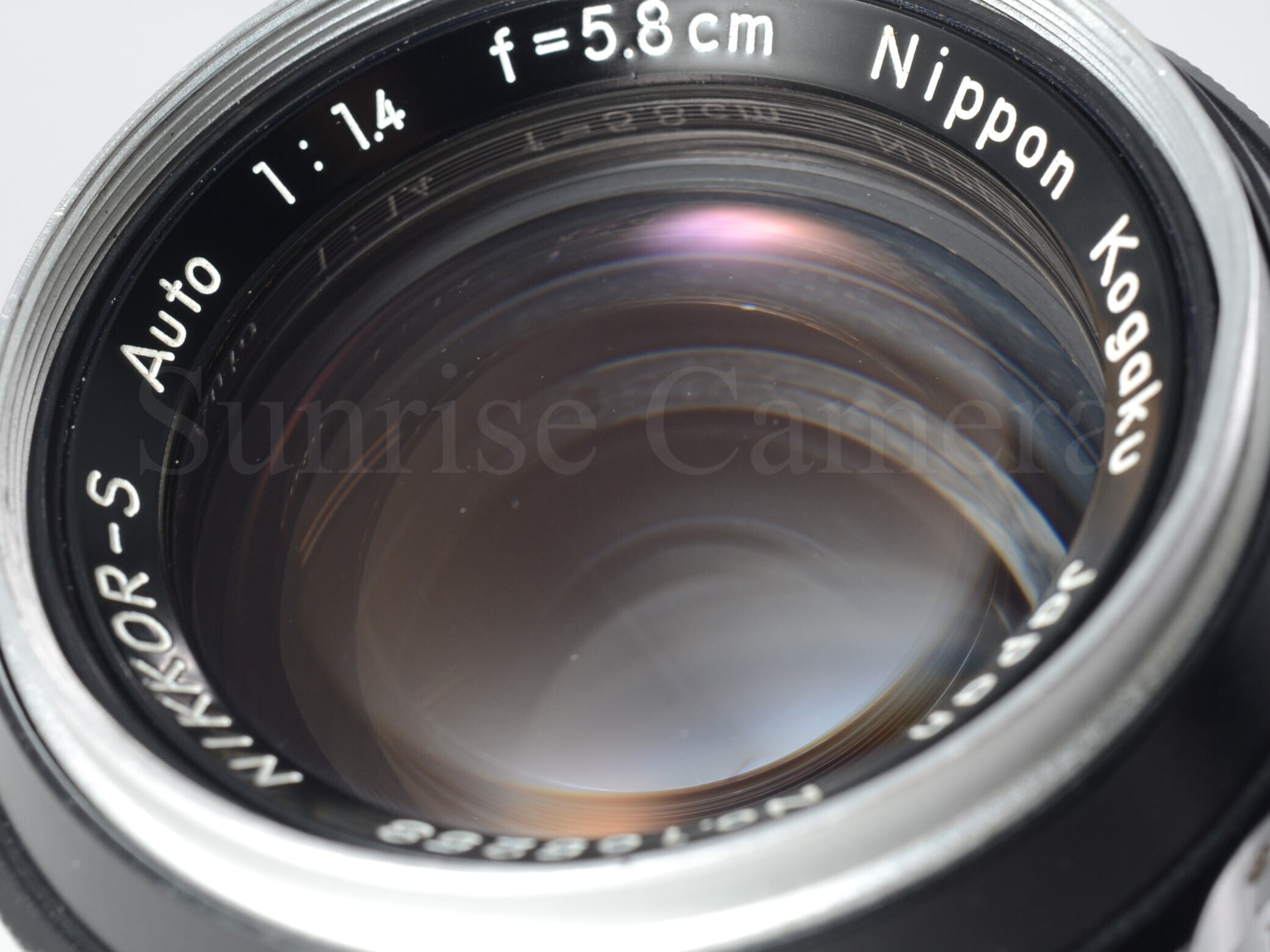 Nikon 非Ai Nikkor-S Auto 5.8cm F1.4 PAT.PEND 刻印 整備済 ニコン Nikon 非Ai Nikkor-S Auto 5.8cm F1.4 PAT.PEND 刻印 整備済 ニコン