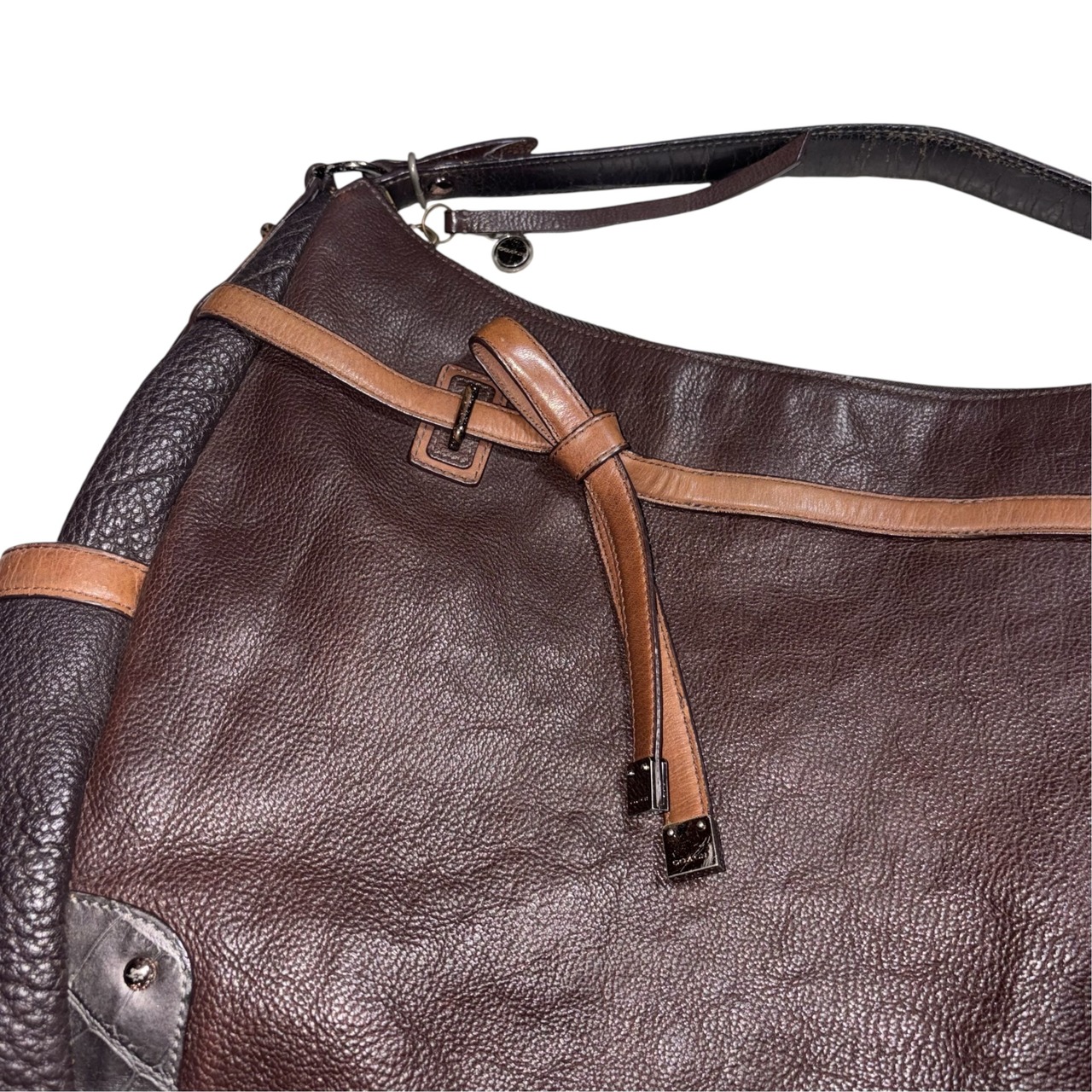 COACH multi leather one shoulder bag