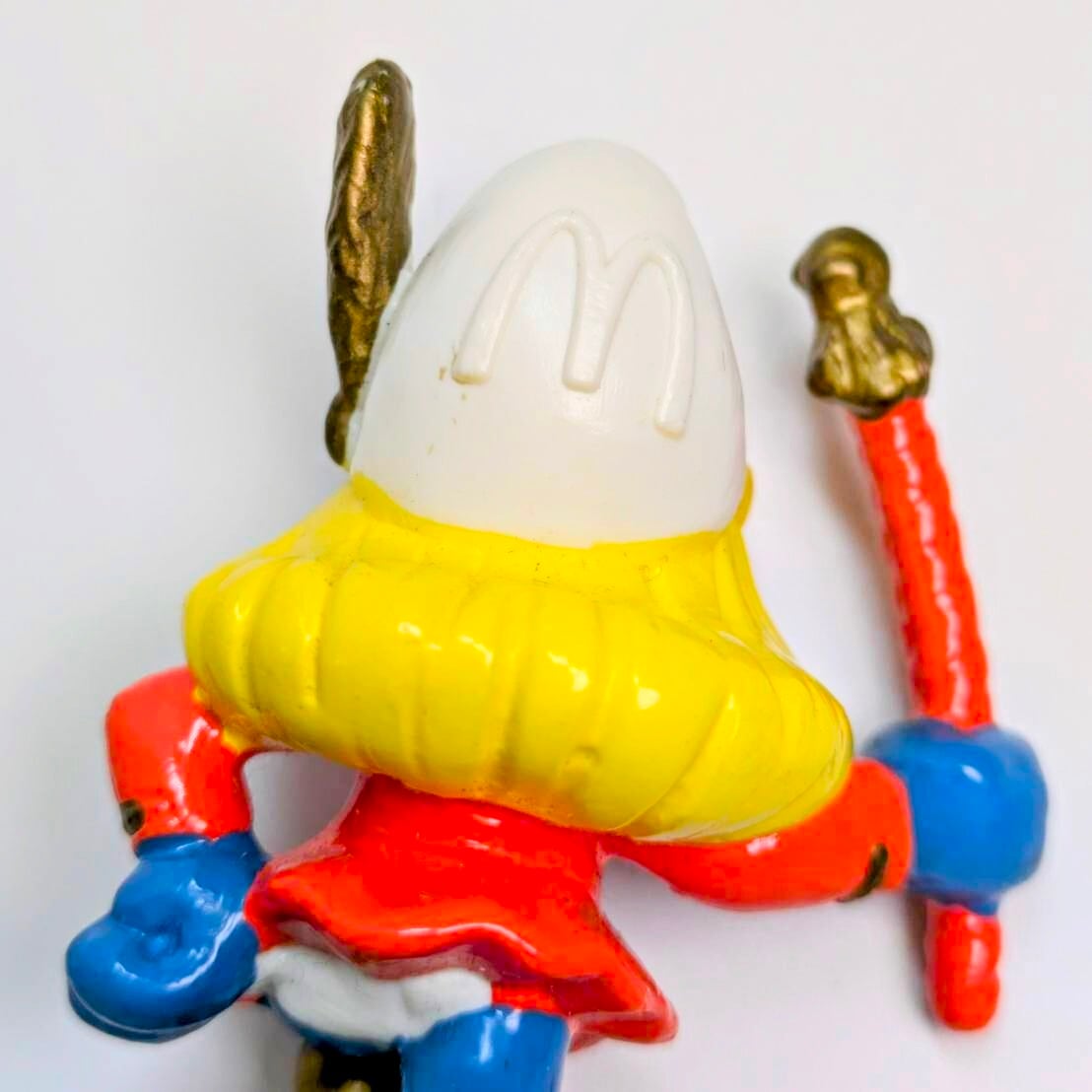 ☆ VINTAGE ☆【 Smurfette ( スマーフェット )】Smurf スマーフ 単品 / McDonald   マクドナルド ミールトイ PVCフィギュア  1996年 〚アメリカン雑貨 アメトイ〛