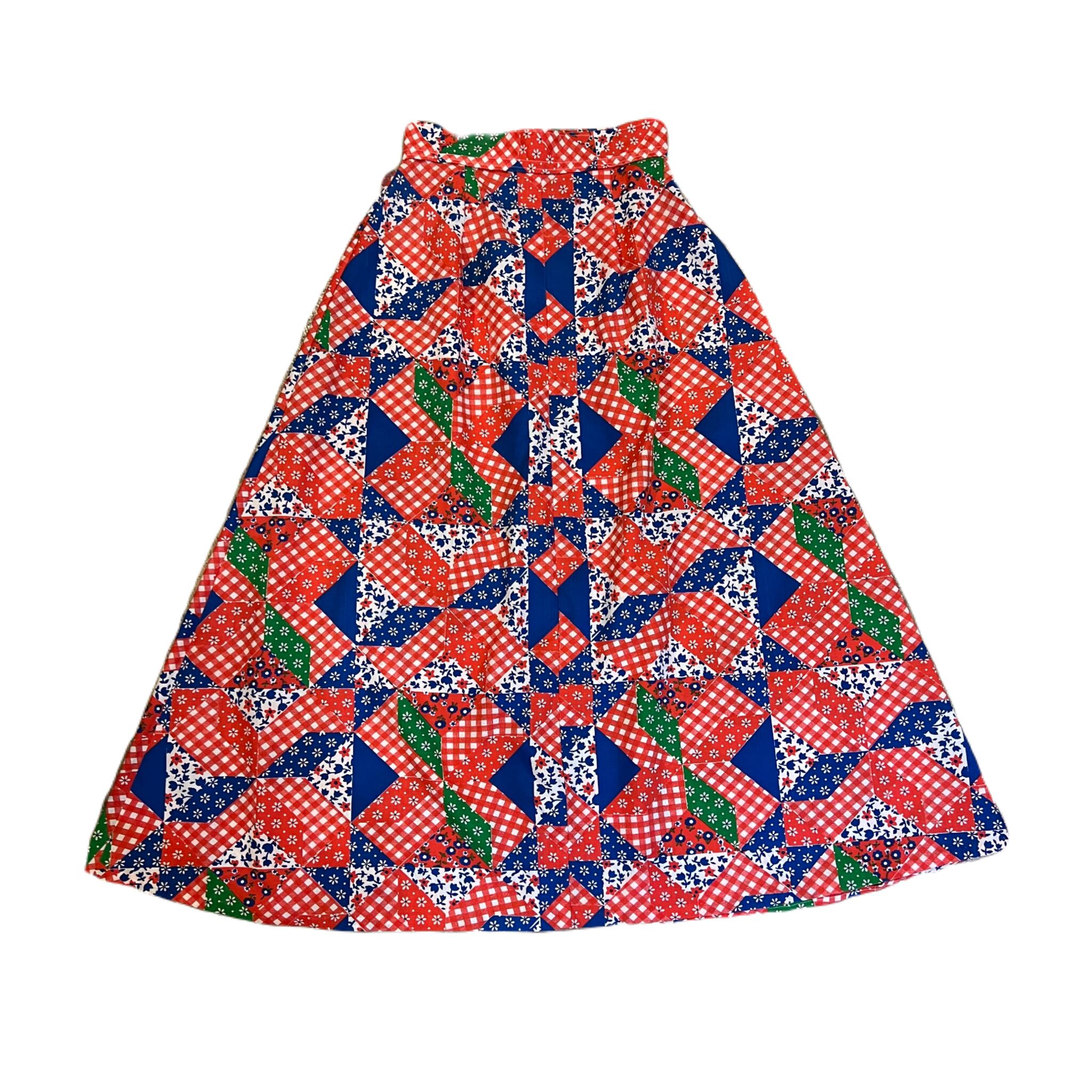 Vintage Handmade Long Skirt ¥6,800+tax