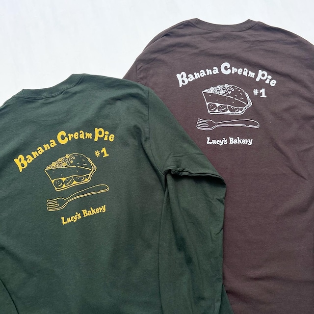 Lucy's Bakery "Banana Crem Pie" L/S Tee